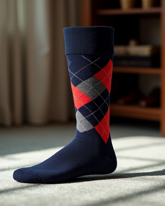 Hollywood Glam Argyle Dress Socks Hollywood Glam Argyle Dress Socks