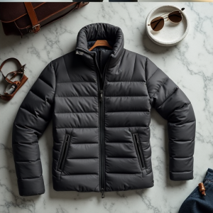 Hollywood Luxe Quilted Puffer Jacket
