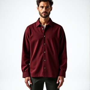 Hollywood Luxe Corduroy Overshirt