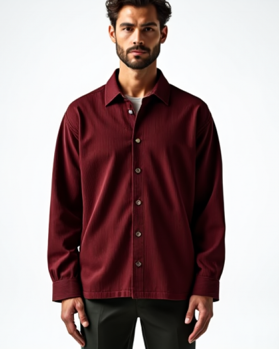 Hollywood Luxe Corduroy Overshirt Hollywood Luxe Corduroy Overshirt