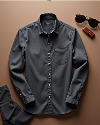 Hollywood Chic Checkered Casual Shirt