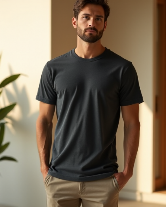 Hollywood Luxe Slub Cotton Tee Hollywood Luxe Slub Cotton Tee