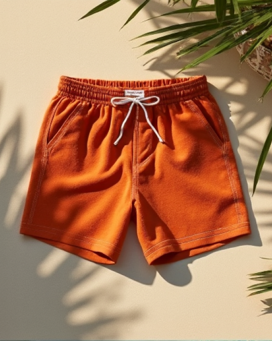 Hollywood Luxe Terry Toweling Beach Shorts