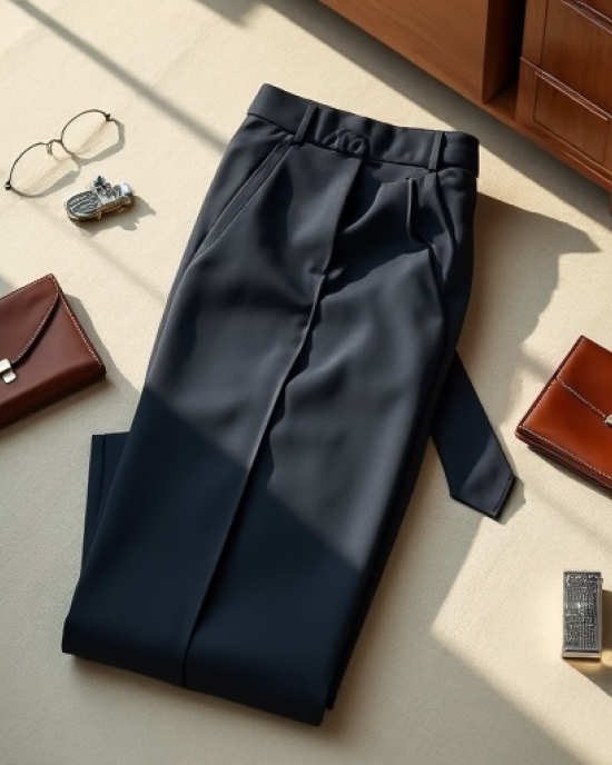 Hollywood Elegance Pleated Trousers Hollywood Elegance Pleated Trousers