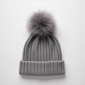 Hollywood Glam Pom-Pom Beanie