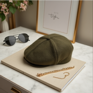 Hollywood Luxe Wool Beret