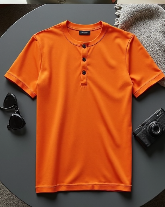 Hollywood Luxe Henley Tee
