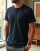 Hollywood Luxe Henley Tee