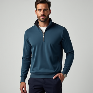 Hollywood Luxe Quarter-Zip Pullover