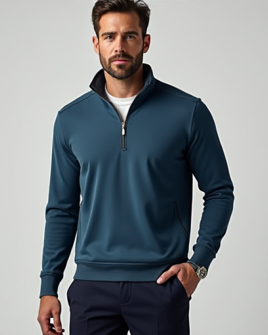Hollywood Luxe Quarter-Zip Pullover Hollywood Luxe Quarter-Zip Pullover