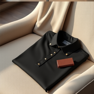 Hollywood Luxe Long Sleeve Polo