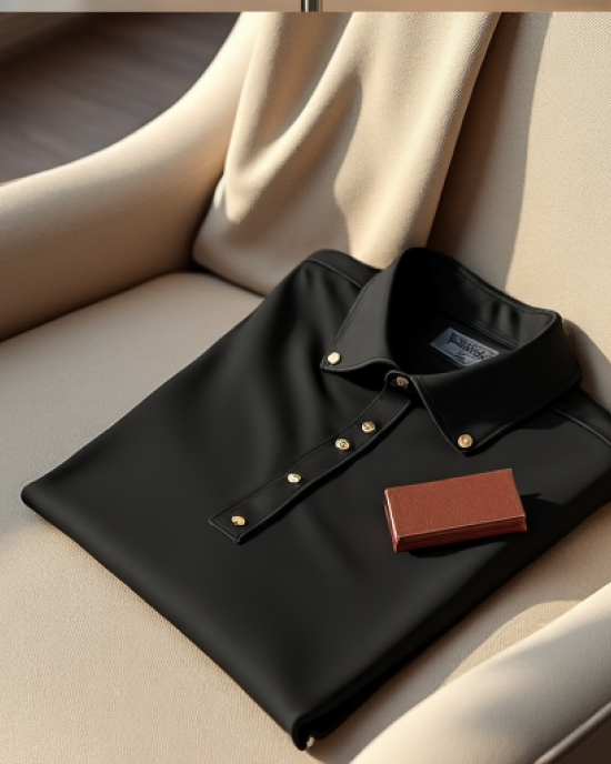Hollywood Luxe Long Sleeve Polo Hollywood Luxe Long Sleeve Polo
