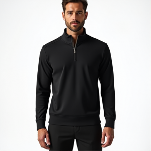 Hollywood Luxe Quarter-Zip Pullover