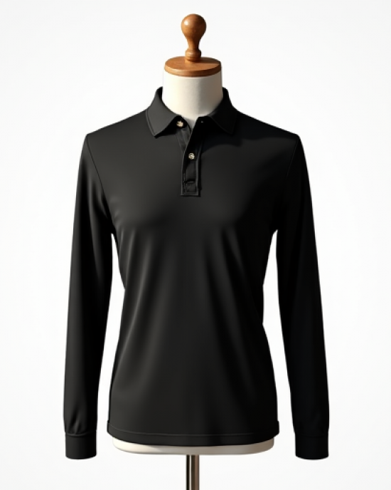 Hollywood Luxe Long Sleeve Polo Hollywood Luxe Long Sleeve Polo