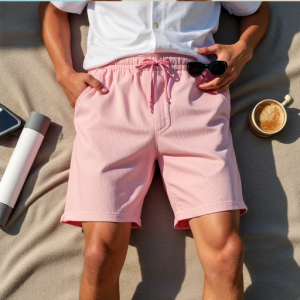 Hollywood Breeze Seersucker Shorts