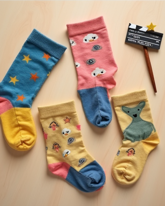 Hollywood Star Kids' Cotton Socks Hollywood Star Kids' Cotton Socks