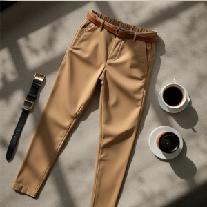 Hollywood Luxe Brushed Twill Pants