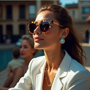 Hollywood Chic Acetate Sunglasses