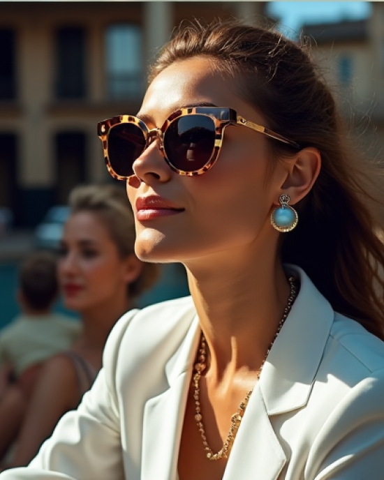 Hollywood Chic Acetate Sunglasses