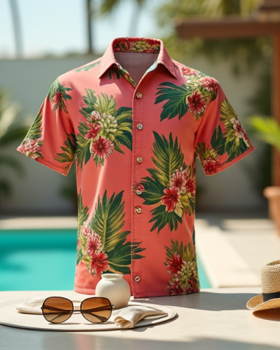 Hollywood Vibes Hawaiian Shirt Hollywood Vibes Hawaiian Shirt