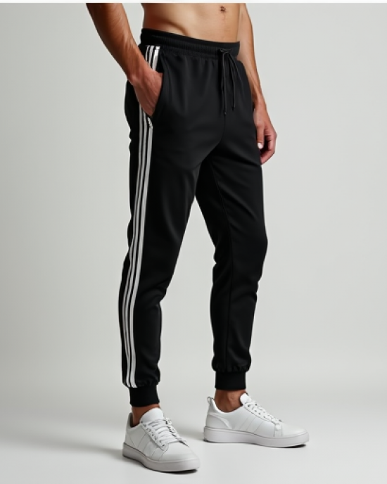 Hollywood Luxe Striped Track Pants