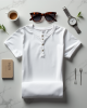 Hollywood Luxe Henley Tee