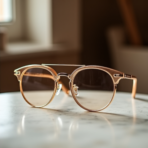 Hollywood Chic Adjustable Metal Glasses