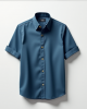 Hollywood Luxe Band Collar Shirt