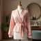 Hollywood Chic Wrap Blouse