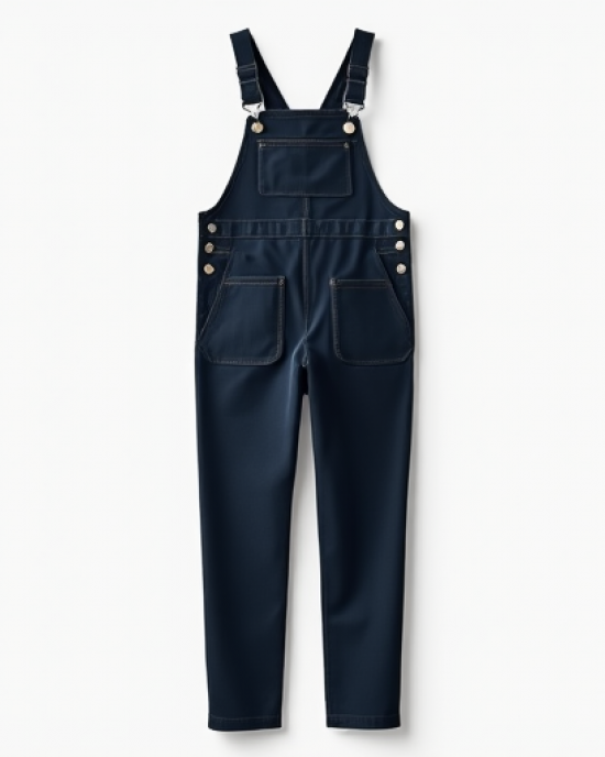 Hollywood Work Chic Canvas Dungarees Hollywood Work Chic Canvas Dungarees