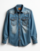 Hollywood Classic Denim Western Shirt