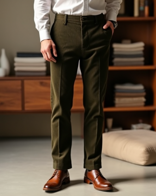 Hollywood Luxe Corduroy Pants