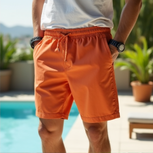Hollywood Luxe Chambray Shorts