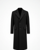 Hollywood Elegance Long Wool Overcoat