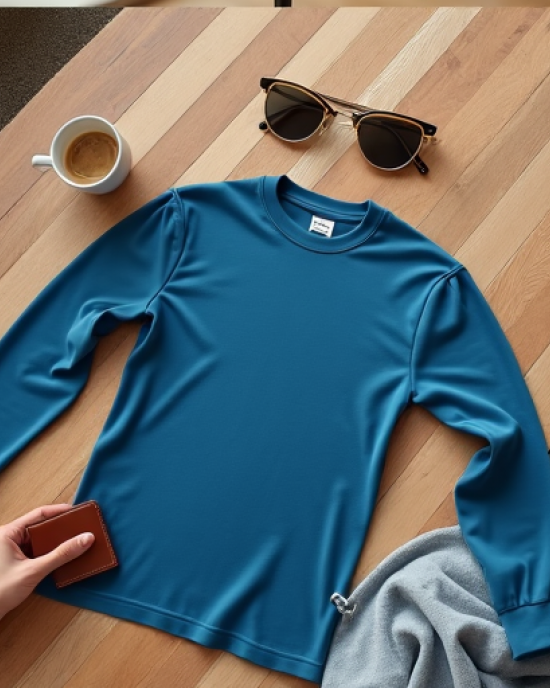 Hollywood Luxe Long Sleeve Crew