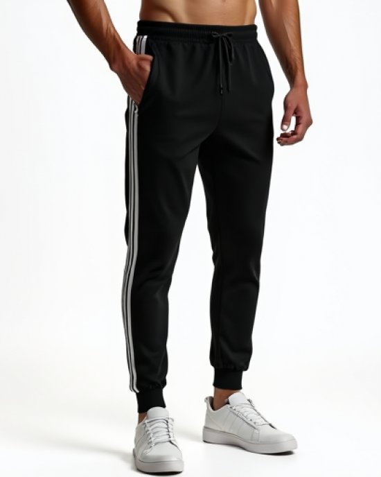 Hollywood Luxe Striped Track Pants