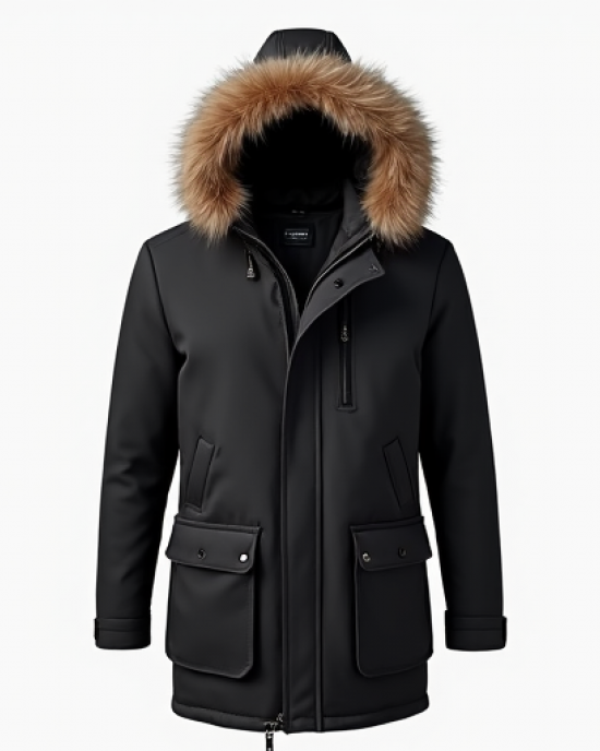 Hollywood Luxe Parka with Fur Hood Hollywood Luxe Parka with Fur Hood