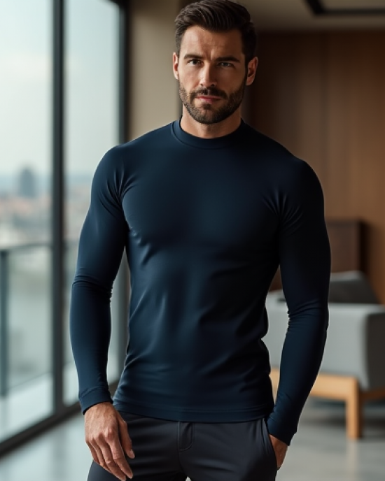 Hollywood Luxe Merino Wool Long Sleeve Base Layer