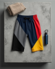 Hollywood Vibe Color Block Athletic Shorts