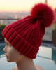 Hollywood Glam Pom-Pom Beanie Hollywood Glam Pom-Pom Beanie