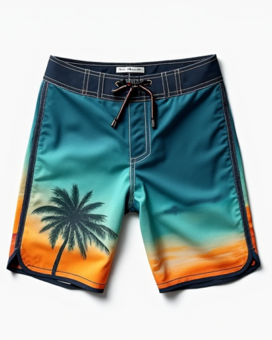 Hollywood Wave Quick-Dry Board Shorts Hollywood Wave Quick-Dry Board Shorts
