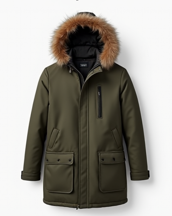 Hollywood Luxe Parka with Fur Hood Hollywood Luxe Parka with Fur Hood