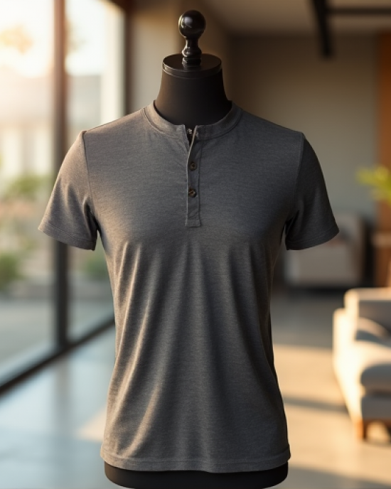 Hollywood Luxe Henley Tee