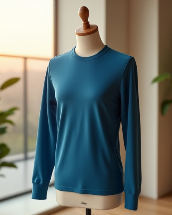 Hollywood Luxe Long Sleeve Crew