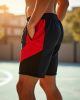 Hollywood Vibe Color Block Athletic Shorts