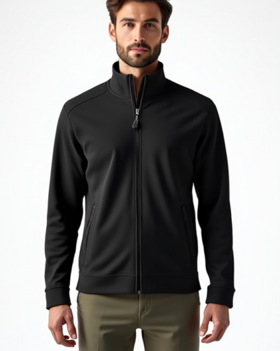 Hollywood Luxe Fleece Zip-Up Jacket