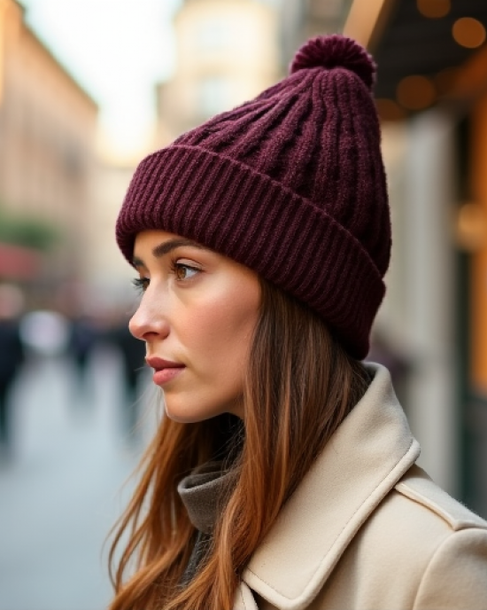 Hollywood Luxe Cable Knit Beanie Hollywood Luxe Cable Knit Beanie