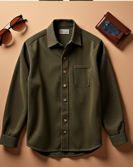 Hollywood Luxe Corduroy Overshirt Hollywood Luxe Corduroy Overshirt