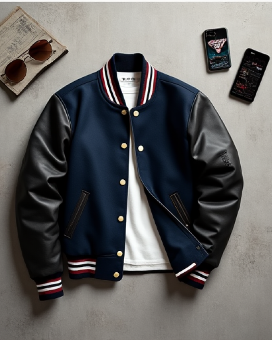 Hollywood Varsity Luxe Jacket